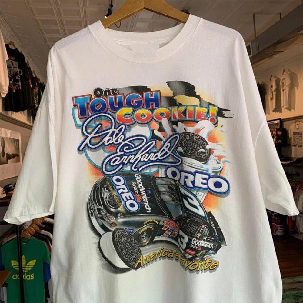 Retro Nascar Dale Earnhardt Oreo Racing Team Shirt